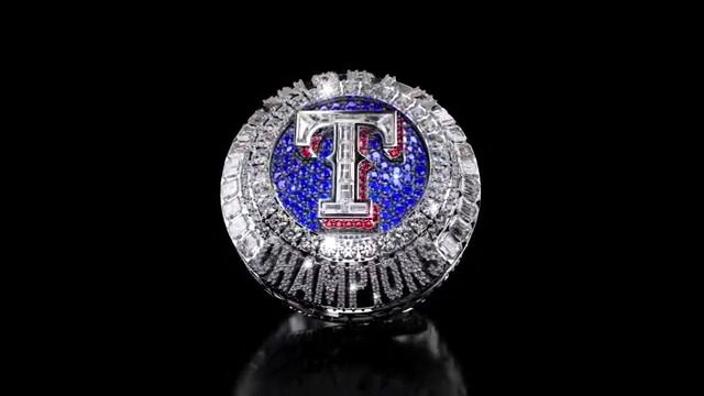 The Rangers World Series ring has been unveiled 🤩🤩