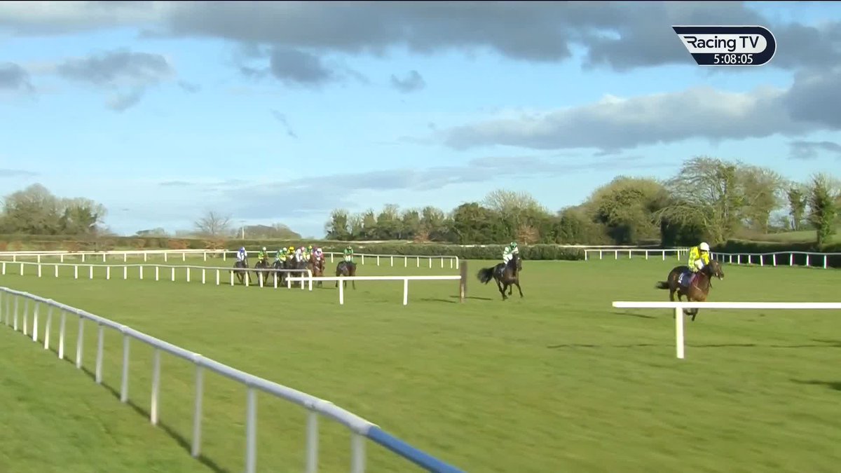What a ride this is from Carl Millar! And how tough is Effernock Fizz! 😍 Cian Collins's gutsy mare shows a brilliant attitude to win the Listed RYBO Handicap Hurdle at FairyhouseRacecourse at odds of 33-1! What a performance from both horse and rider 👏