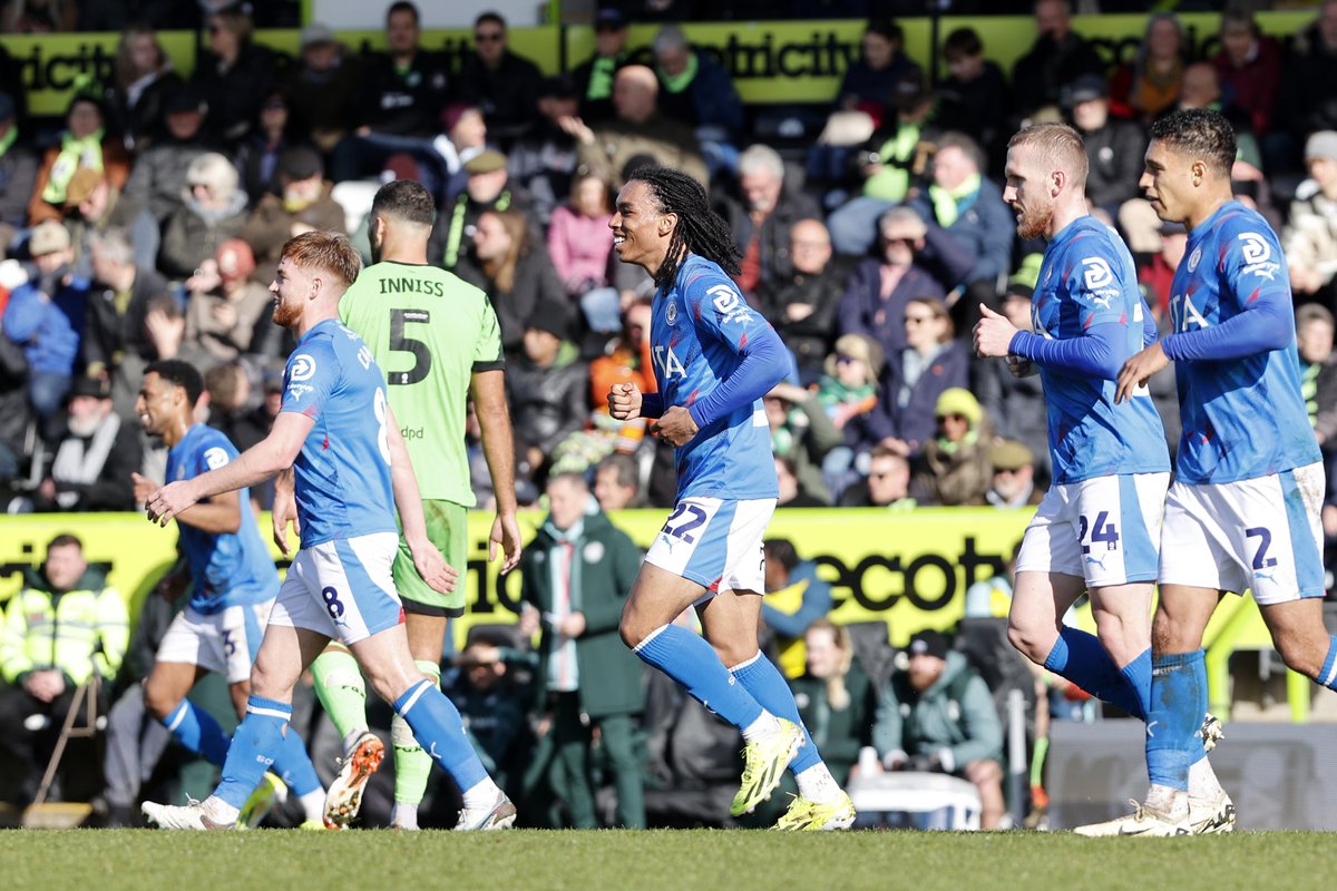 A moment Rico Richards will never forget 🤩 #StockportCounty