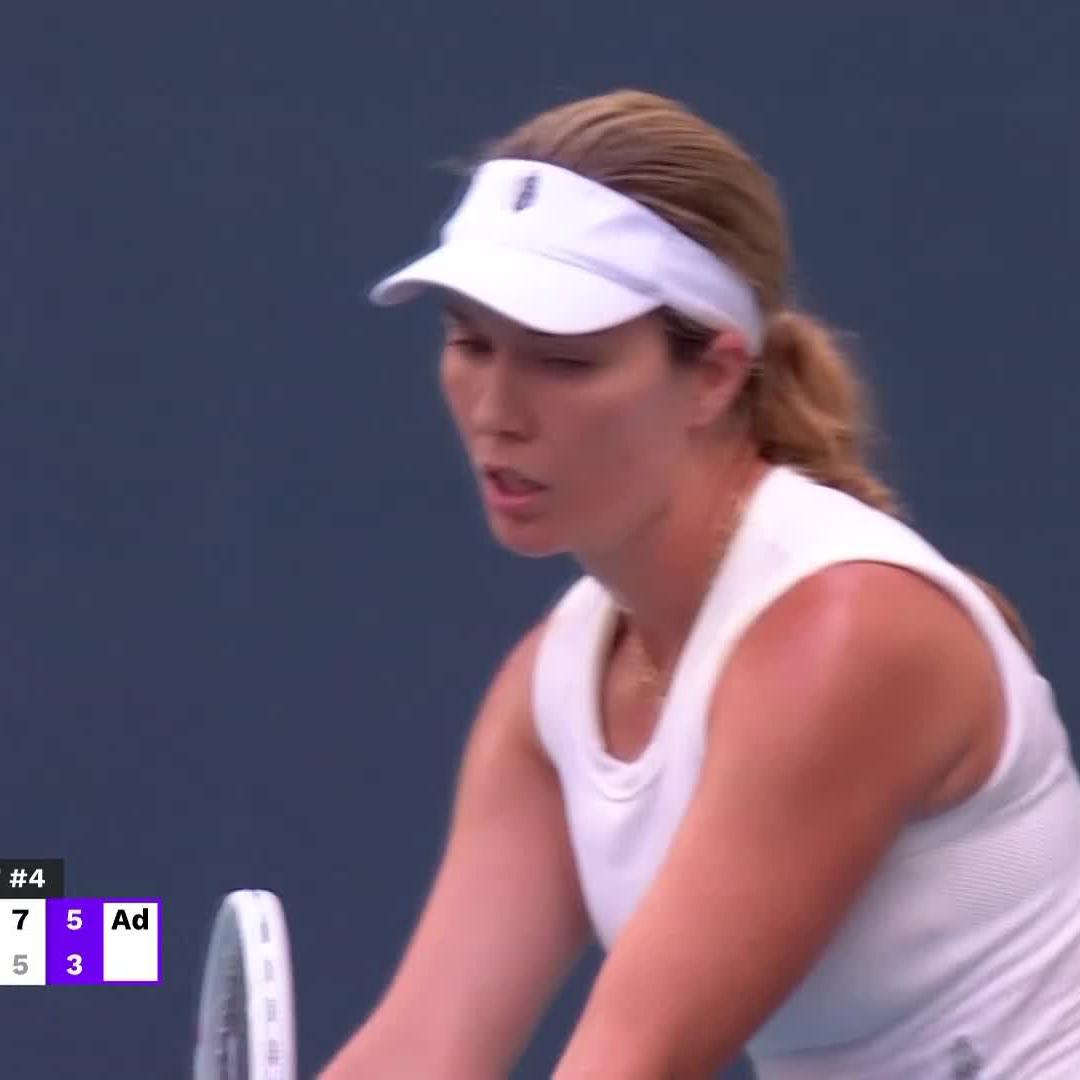 "I used to beg my dad to take me here and he said, 'You can go when you play in the tournament.'" Danielle Collins just WON the tournament! #MiamiOpen