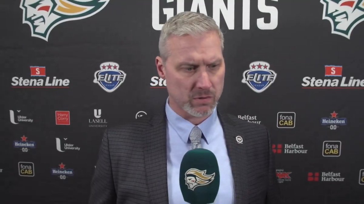 🎙️ Post-Game | #EIHL Jason Morgan following Glasgow Clan 🏒🏴's defeat to Belfast
