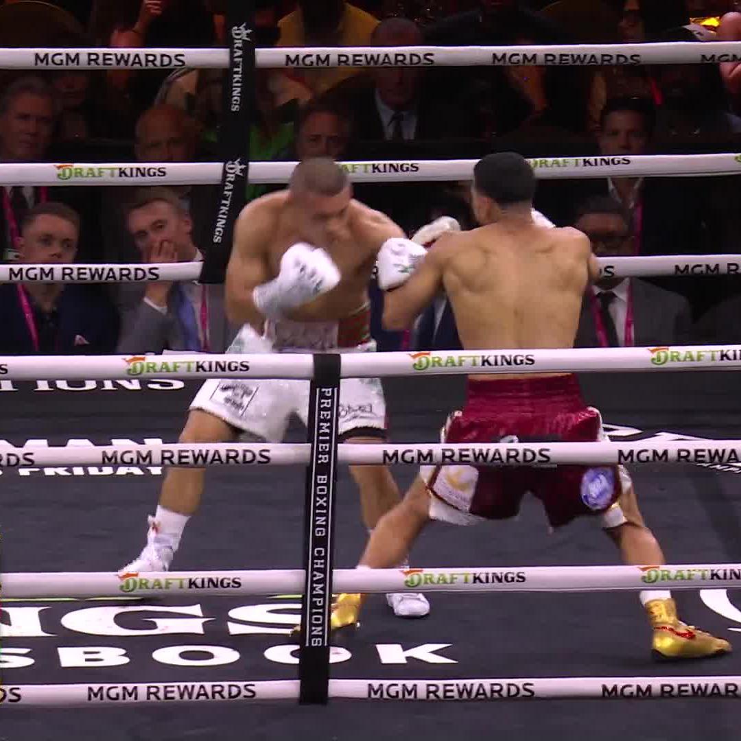 Isaac “Pitbull” Cruz makes Rolando “Rolly” Romero moonwalk in round one!