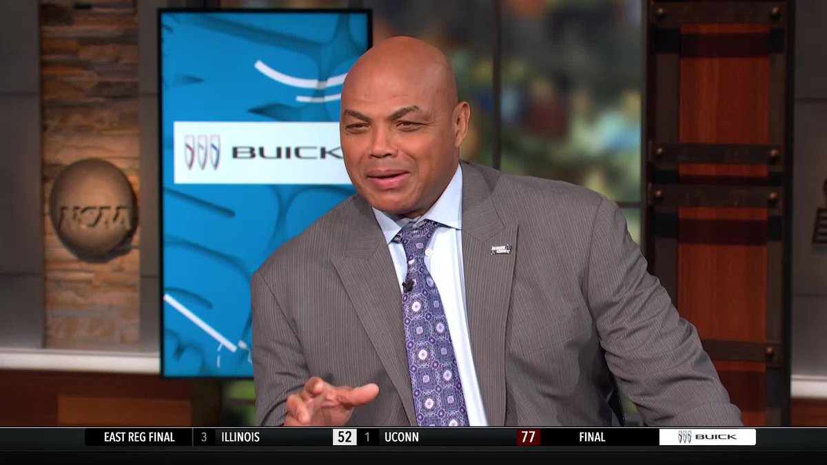"ROLL TIDE! Gotta say it." Charles Barkley was being a good sport 😅