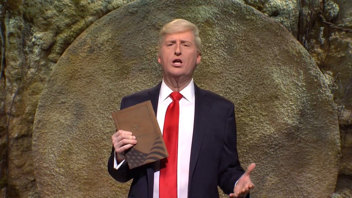 Trump introduces the God Bless The USA Bible just in time for Easter