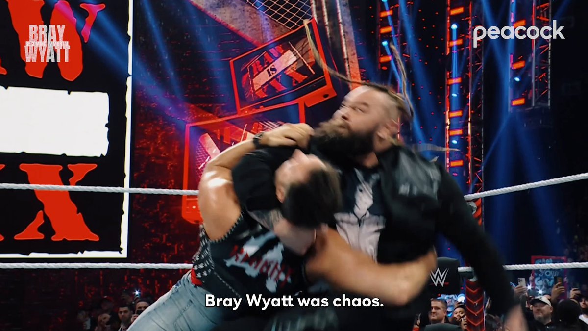 Here's a sneak peek of #BrayWyatt: Becoming Immortal 💥 Streaming April 1 on Peacock.