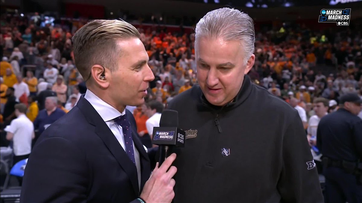 "We had to sit in it. We had to take it." - Coach Matt Painter says last year's heartbreak made @boilerball stronger