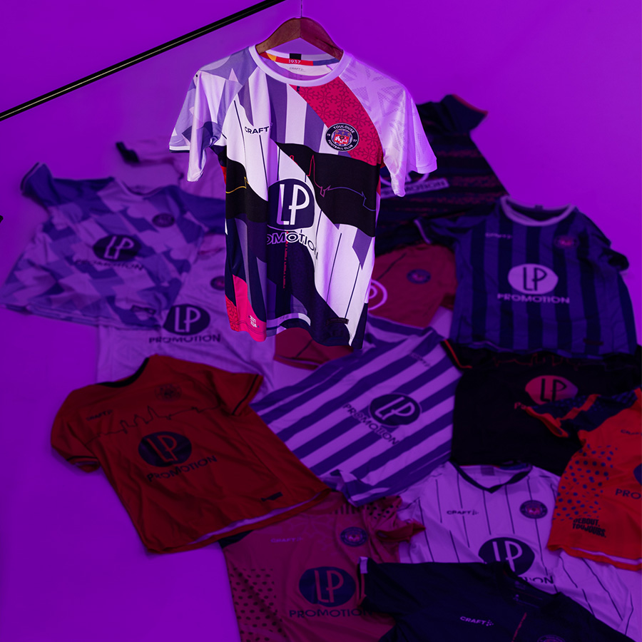 Le Toulouse Football Club prolonge l'aventure avec Craft Sportswear Fr et révèle son nouveau maillot Mashup 🤝😈
