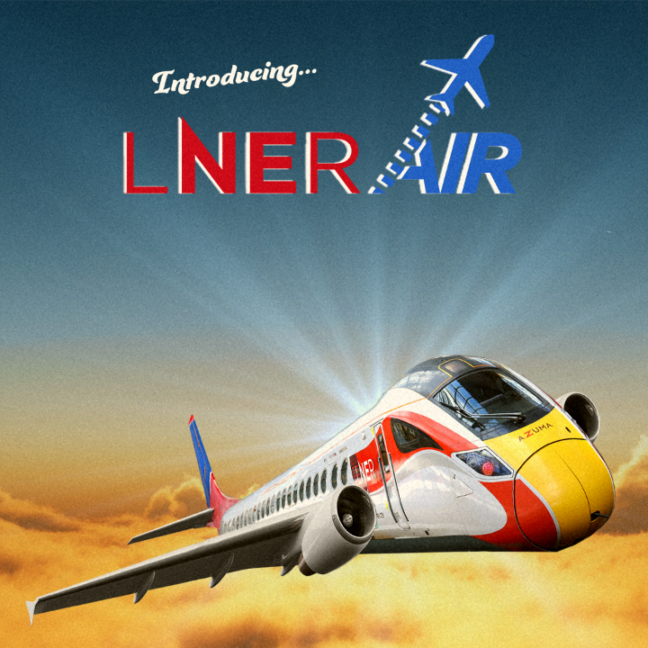 Introducing LNE-Air, the latest innovation in travel. We've taken everything you love about trains (and hate about planes) and combined them to bring our first class service off the tracks and into the sky. Watch and learn more...