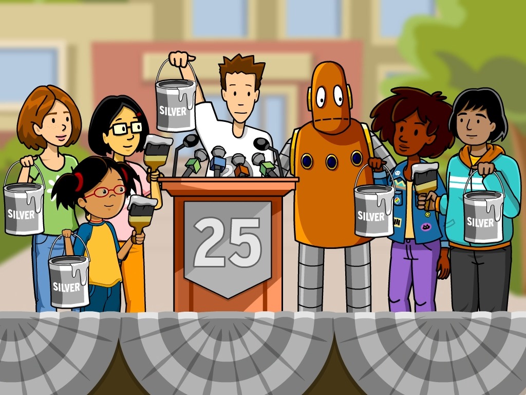 BREAKING: Your favorite orange robot is turning…silver! Don't miss the full story 👀