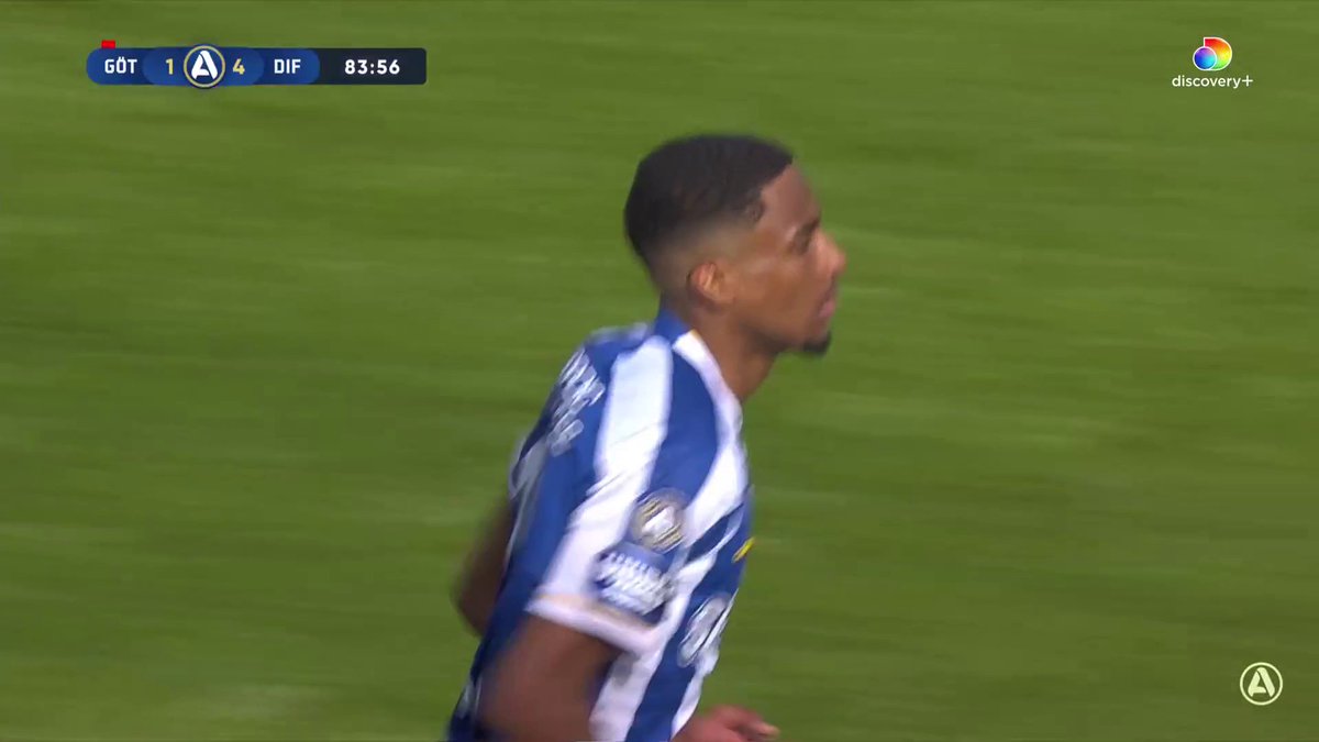 Paulos Abraham reducerar för IFK Göteborg mot Djurgården 🔵⚪ 📲 Se matchen på