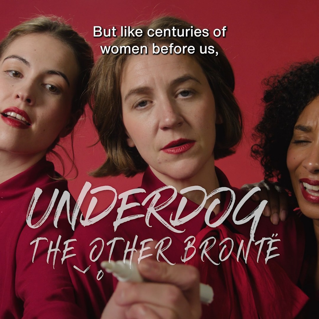 'Reader, I think you know who is most quotable.' 😏 Underdog: The Other Other Brontë is now playing in the Dorfman Theatre until 25 May. A co-pro with @northern_stage.