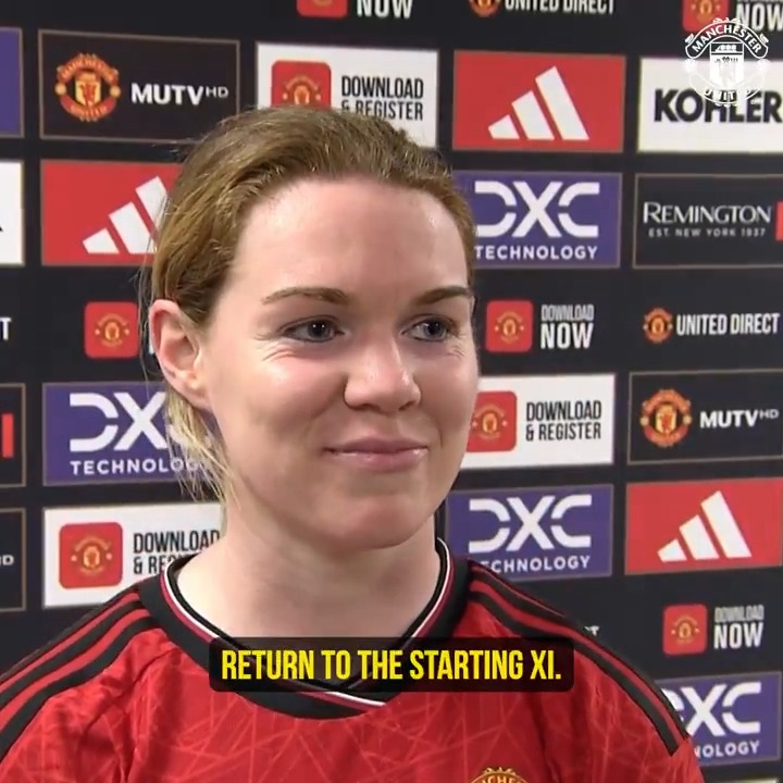 A strong performance by Aoife Mannion on her return to the starting XI 💪 #MUWomen