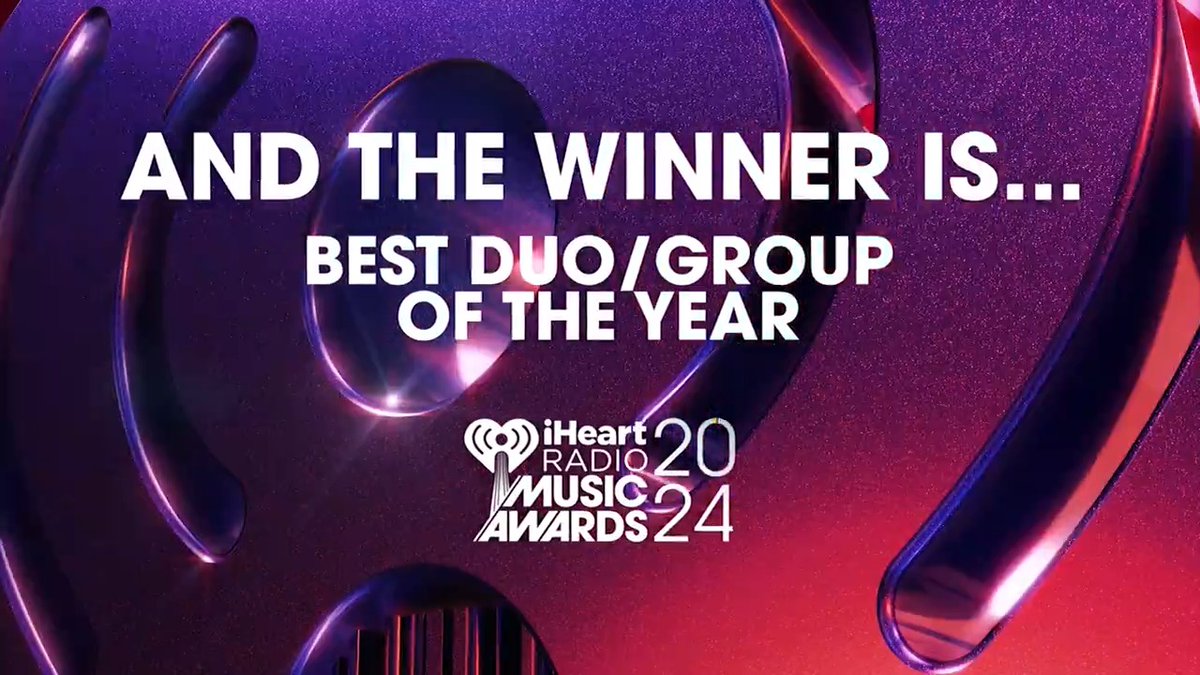 And the winner for Best Duo/Group of the Year goes to... ONEREPUBLIC! Congratulations! 🔥 Watch our #iHeartAwards2024 LIVE on @foxtv tonight at 8/7c!