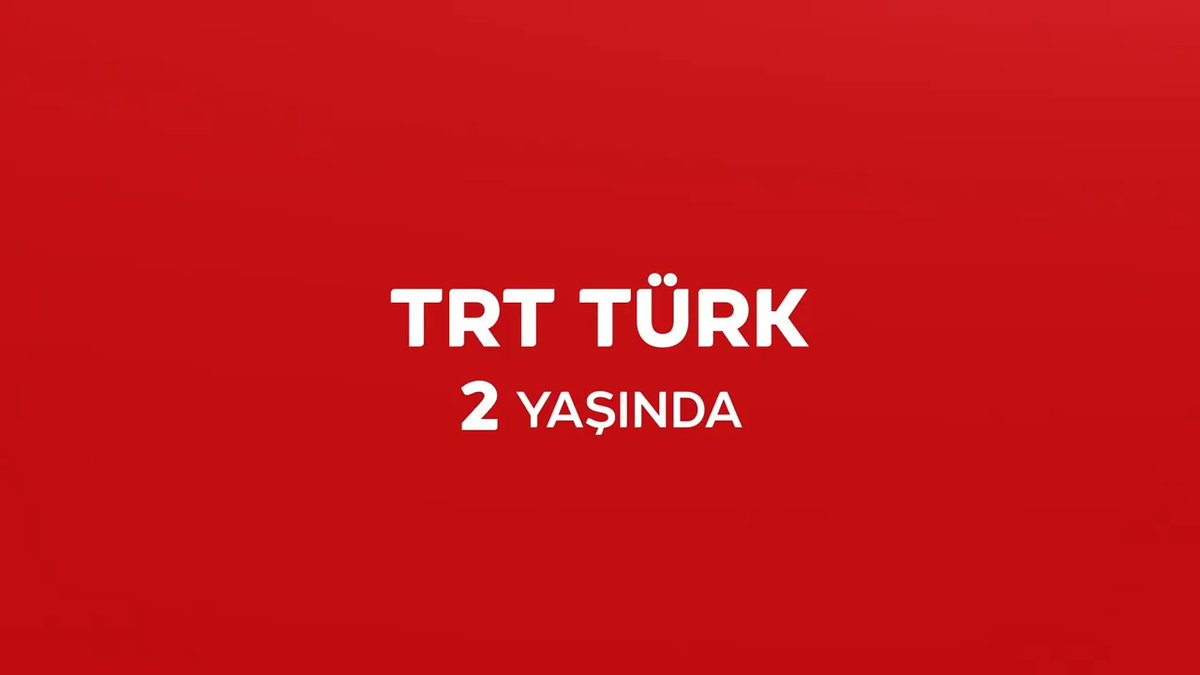 TRT Türk 2️⃣ Yaşında!👏🏻 Avrupalı Türklerin sesi olan TRT Türk, bir aile kanalı olarak yayın hayatına yeniden başlamasının 2️⃣. yılını kutluyor! 🥳 🇹🇷