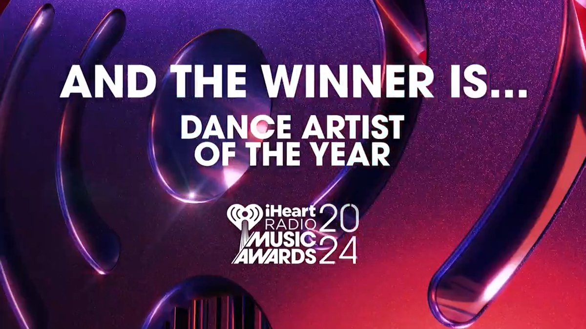 Congratulations Tiësto for winning Dance Artist of the Year! ⚡️ Watch our #iHeartAwards2024 LIVE on FOX tonight at 8/7c!