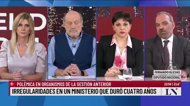 𝙀𝙨𝙩𝙖 𝙨𝙚𝙢𝙖𝙣𝙖 𝙚𝙣 𝙇𝙉+ 🔵 Iglesias: "Es increíble que Lousteau sea presidente del radicalismo". El diputado nacional criticó al senador de la UCR y lo comparó con Massa. 🔷 En #ElDiarioDeLeuco por LN+.