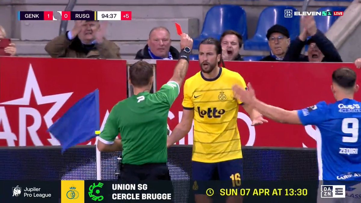🟥 | U kijkt naar de allereerste rechtstreekse rode kaart OOIT voor Christian Burgess. 🤯 #GNKUSG