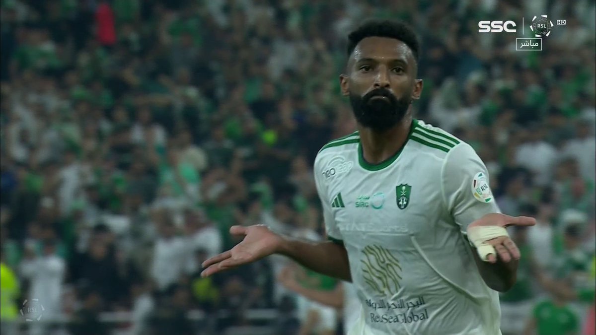 جدة قلبها أخضر 💚 مبروك يا أهلي وحظ أوفر وشكرا لكل عشاق العميد 💛 #ديربي_جدة