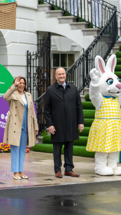 Thank you to the young competitors, volunteers, and bunnies who made this year's Easter Egg Roll so joyful.