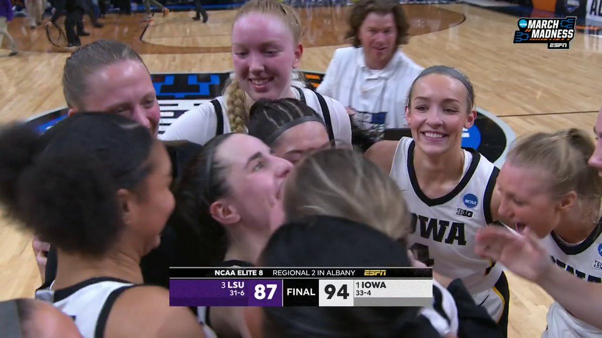 THAT FINAL FOUR FEELING FOR IOWA 🤩