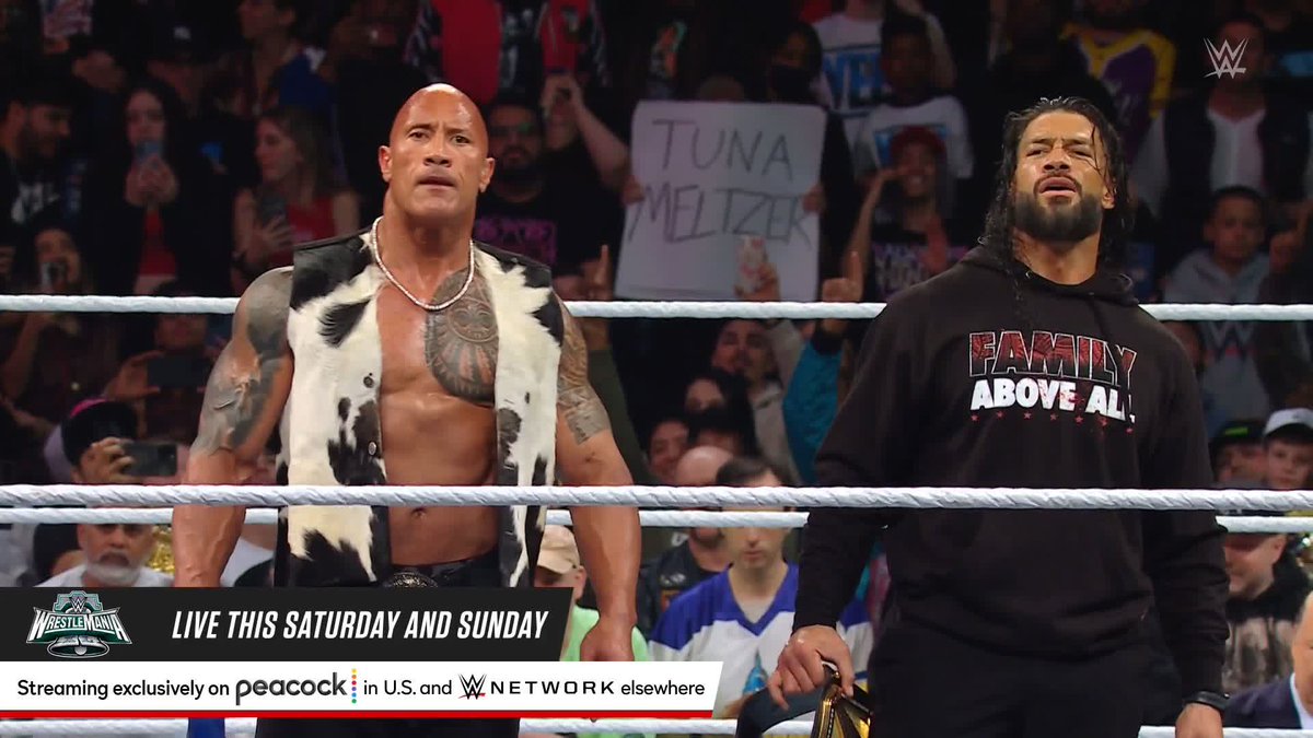 This may very well be the most DOMINANT tag team in #WrestleMania history. ☝️