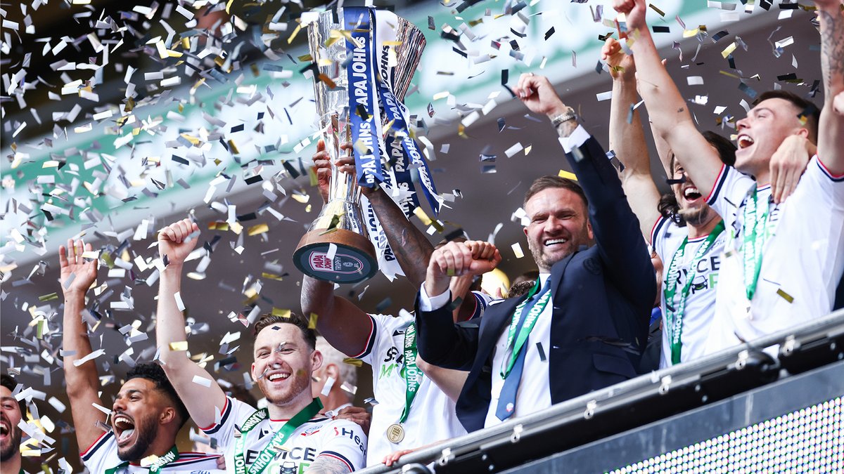A year ago today. Unforgettable 🤍 #bwfc | #OnThisDay🏆