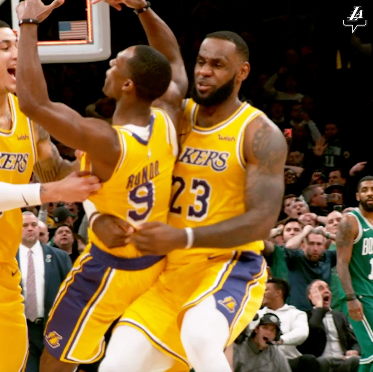 Laker 4 life Rajon Rondo 💜💛