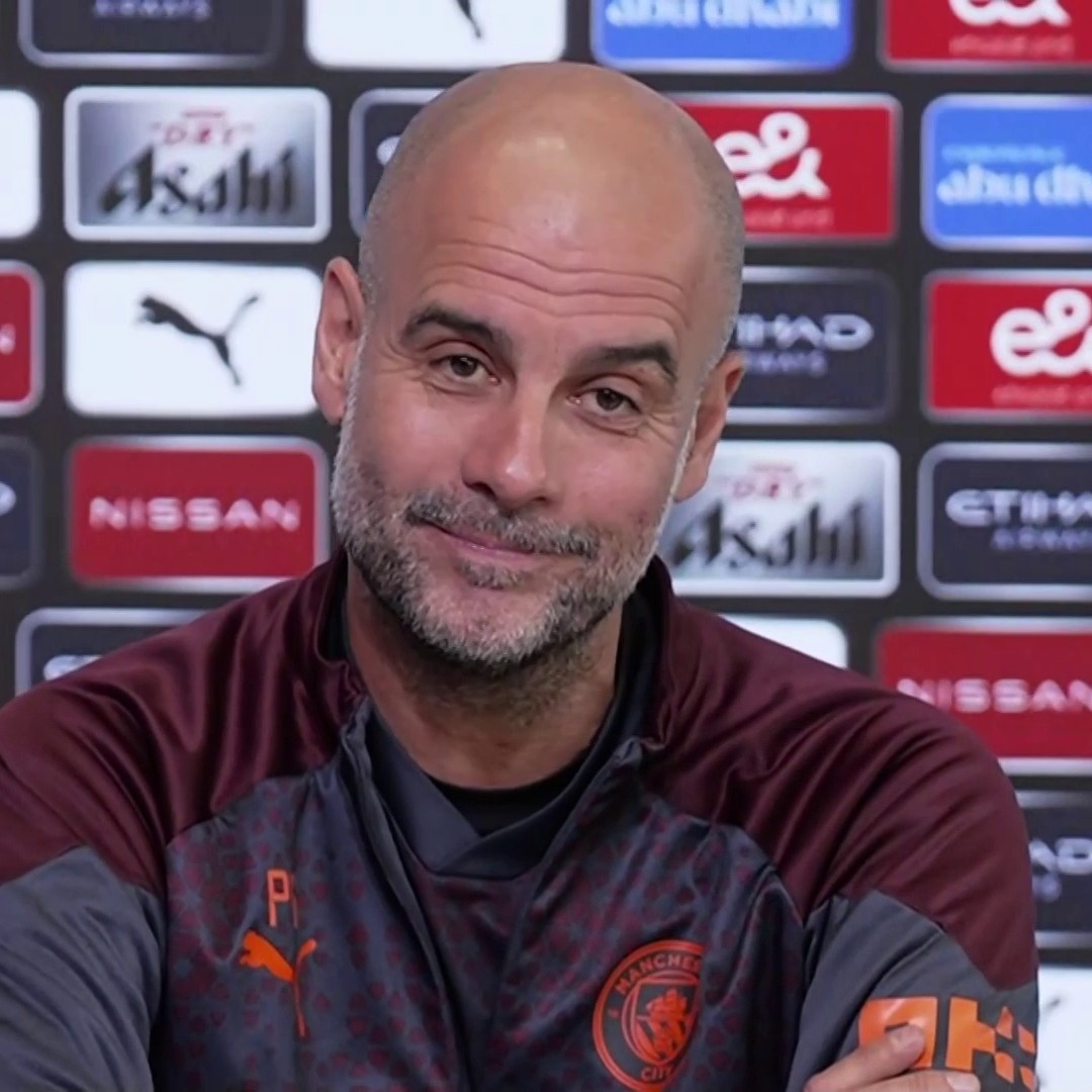 🗣️ 'Don't film us and it won't be a problem!' Pep Guardiola gives a mischievous answer to a reporter's question about his grilling of Jack Grealish following Sunday's clash with Arsenal 🔹