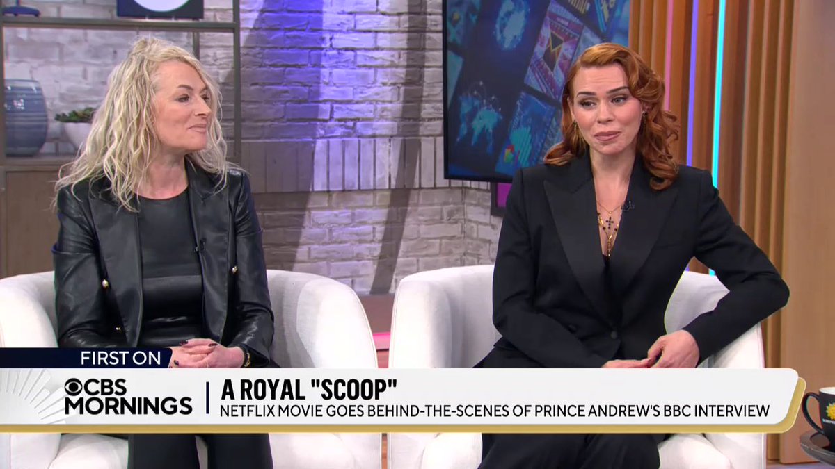 .Netflix's “Scoop" shows the inside story of Prince Andrew’s 2019 BBC interview in which he spoke about his friendship with convicted sex offender Jeffrey Epstein. Actor Billie Piper and real-life BBC producer Sam McAlister spoke to CBS Mornings about the movie.