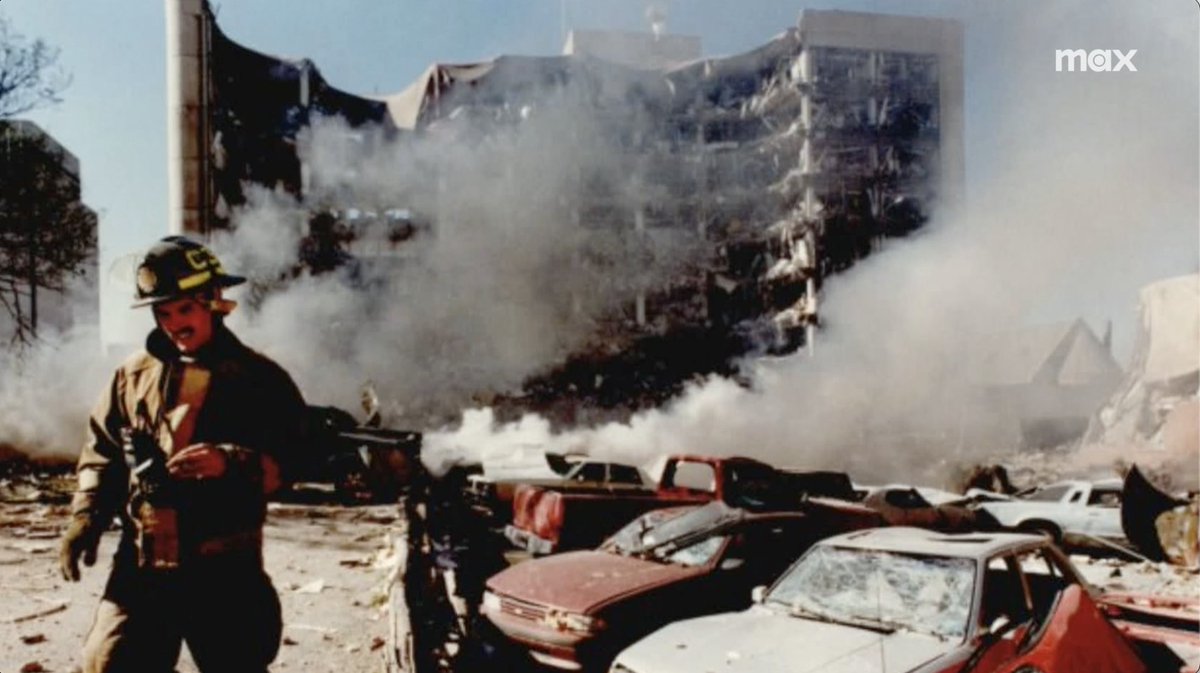 “The Oklahoma City bombing was a crossroads.” #AnAmericanBombingHBO: The Road to April 19th explores the surge in anti-government ideals and political violence leading up to the bombing and continuing today. The HBO Original Documentary premieres April 16 on @StreamOnMax.