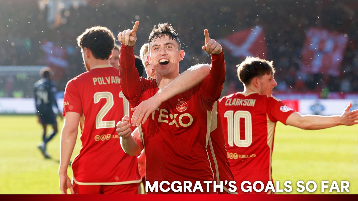 🔟 AFC goals for Jamie McGrath so far in 23/24... #StandFree 🔴