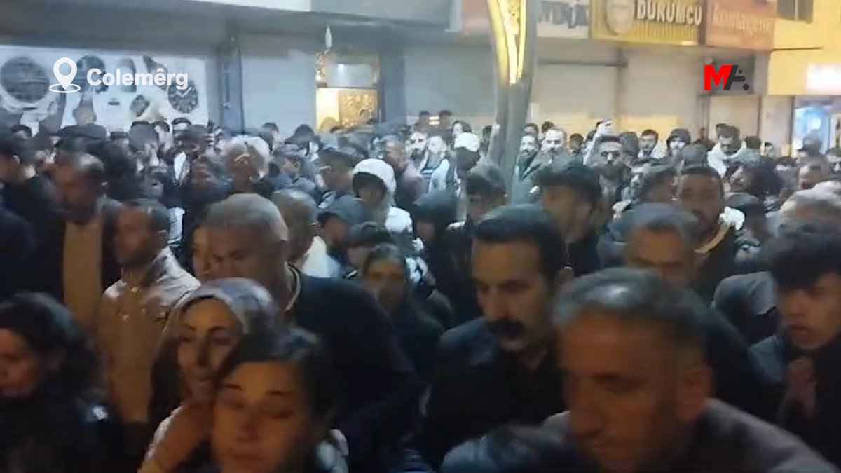 Colemêrg halkı ayakta: Abdullah Zeydan onurumuzdur