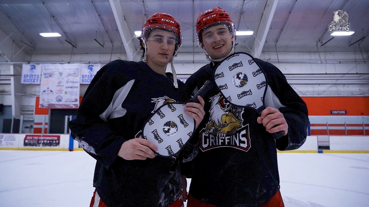 🗣️ Calling all PICKLEBALL players!! These are Marco &amp; Amadeus approved ⬇️🤣 Check out our Pickleball-Night package that includes a limited-edition Griffins paddle with your ticket purchase! #GoGRG OFFER &amp; INFO >>