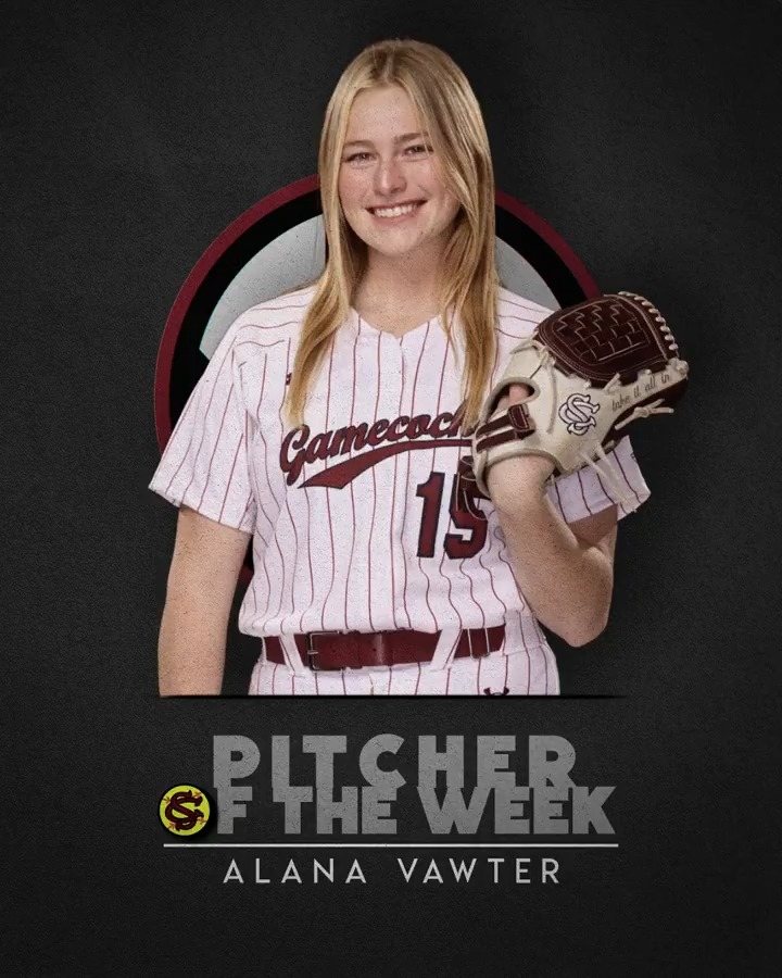 🥎 WK8 | SEC Softball Weekly Awards PITCHER: Alana Vawter South Carolina Softball x #SECSB
