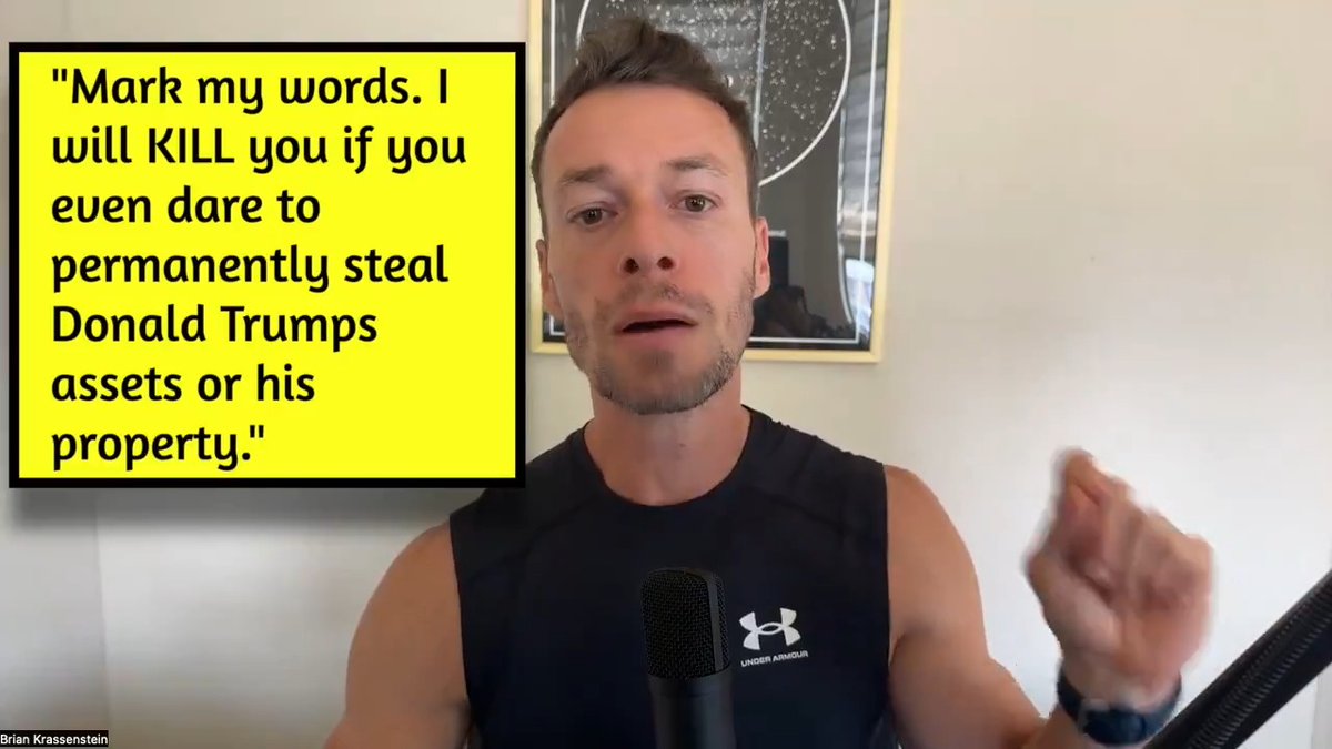 BREAKING: This is why Trump needs to be GAGGED! A New York Man has been charged after he allegedly threatened to kill Letitia James and Judge Engoron. The 26 year old man, Tyler Vogel, allegedly wrote the following in a text: "Mark my words I will kill you if you even dare to permanently steal Donald Trumps assets or his property." He also allegedly texted them their addresses as a threat and wrote the following: "I want to give you Letitia James a very fair warning that you are not to permanently steal Donald Trumps (sic) assets or his property," he wrote, also promising to "go after you with lethal force" with his "whole wall of deadly weapons." Vogel has been charged with two counts of making a terroristic threat and two counts of second-degree aggravated harassment Stop pretending that the guy who is facing 85 felonies is the good guy and the Judges and their families are bad. It just shows your ignorance.
