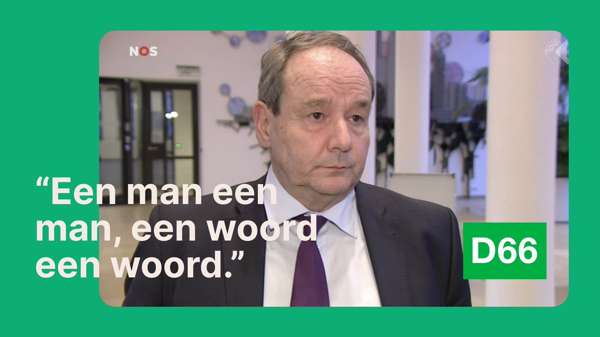 “Een man een man, een woord een woord.” De belofte van de politiek aan de Groningers moet worden waargemaakt. Staatssecretaris Hans Vijlbrief reageert op BBB, VVD en PVV die het sluiten van de Groningse gaskraan willen uitstellen. 👇