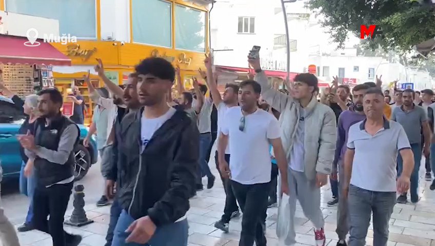 Muğla'da irade gaspı protesto edildi