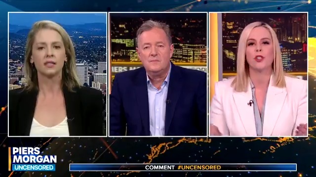 "I don't accept that 13,000 children have been killed." Watch more of Piers Morgan's debate with Abby Martin and Emily Schrader on YouTube 👇 📺 Piers Morgan | Abby Martin | Emily Schrader - אמילי שריידר امیلی شریدر