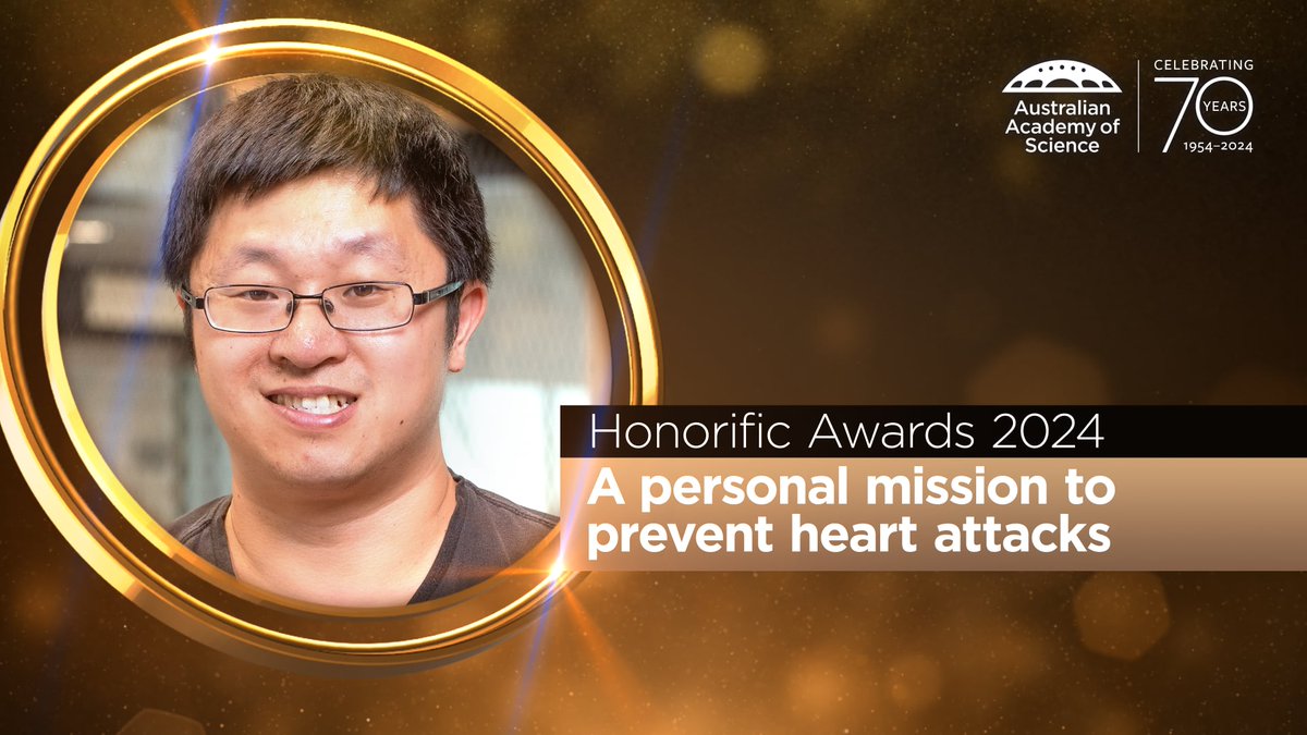 "Maybe you can research this", A/Prof Lining Arnold Ju (@sydney_uni) was told after his father suffered from a heart attack. Since then, Arnold has gone on to develop a tiny biomechanical device to predict blood clotting tendency &amp; potentially save lives.