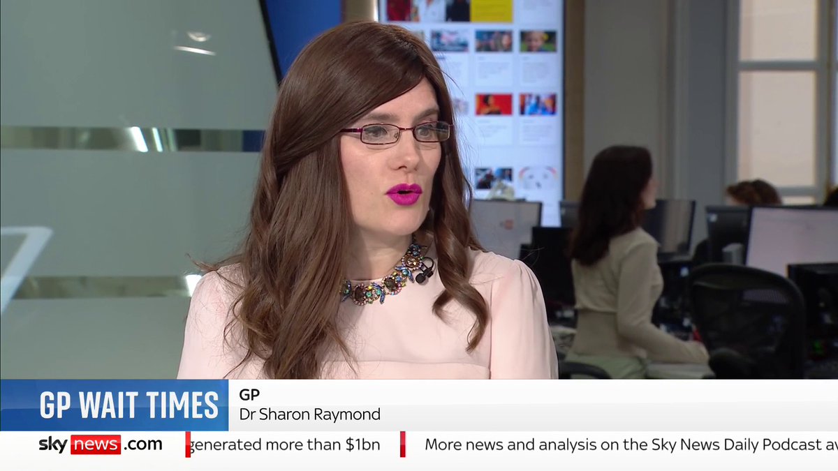 'Why are people waiting so long to see a GP?' - Kay Burley Dr Dr Sharon Raymond says "there's no doubt that the NHS is stretched to capacity" adding "people’s needs are increasing particularly post COVID" 📺 Sky 501, Virgin 602, Freeview 233 and YouTube