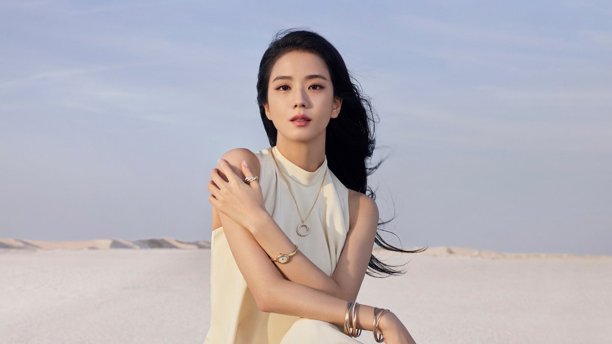 JISOO X Cartier Trinity #JISOO #Trinity100Celebration #CartierTrinity