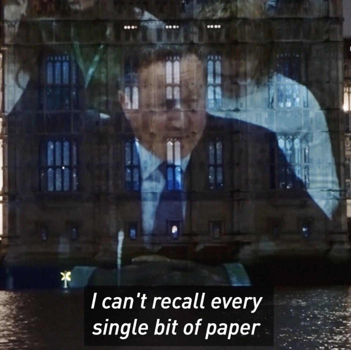 Foreign Secretary David Cameron says he 'can’t recall' the legal advice he’s received about arming Israel while it bombs Gaza. Just publish it then. (Location: Parliament)