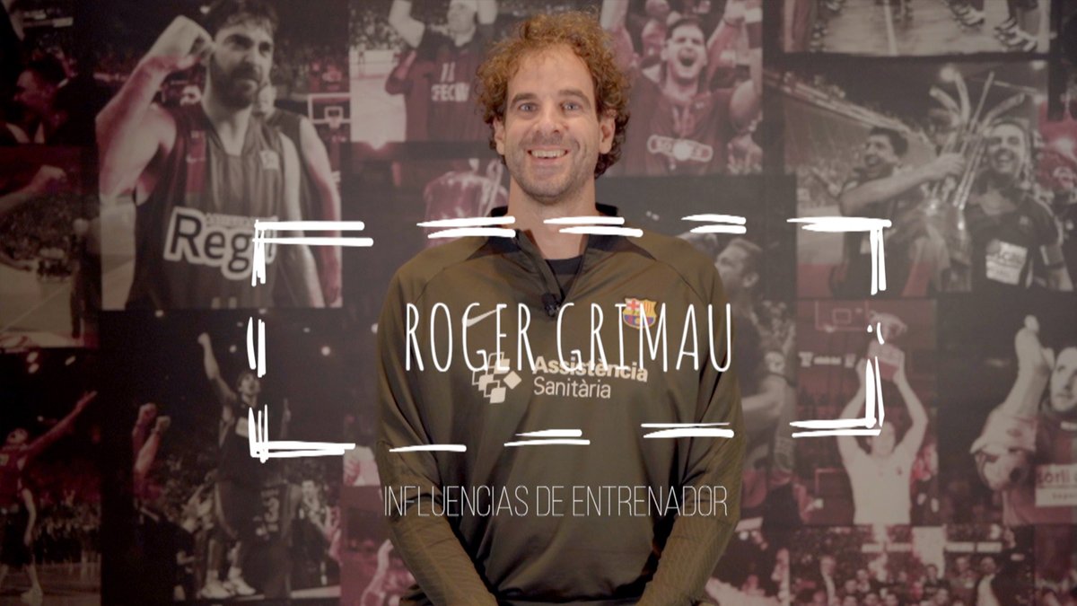 💬 "Un 𝙚𝙦𝙪𝙞𝙥𝙤 es eso: entrenadores, jugadores y la unión que se crea". Pesic, Pascual, Dusko, Pedro Martínez... Los maestros que han llevado a Roger Grimau a los banquillos. Los maestros que le han llevado... a una nueva semana de CLÁSICO. #LigaEndesa | Barça Basket
