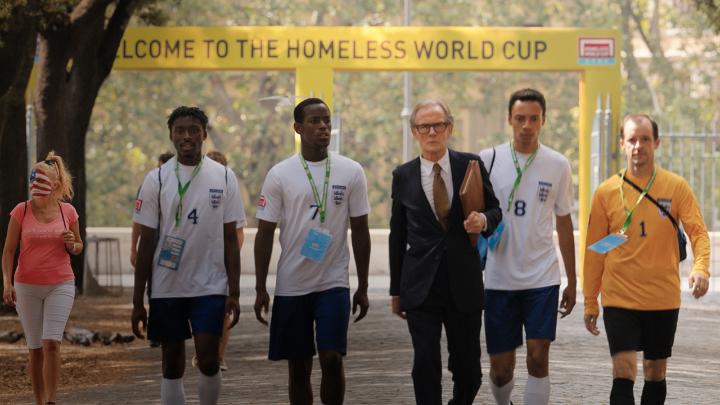 Micheal Ward, Bill Nighy and the rest of the cast talk us through THE BEAUTIFUL GAME and the Homeless World Cup, the incredible real-life inspiration behind the film.