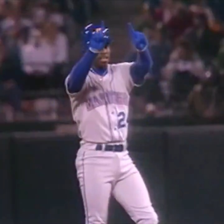 A 19-year-old named Ken Griffey Jr. stepped up to the plate for his MLB debut on this date 35 years ago ⭐️