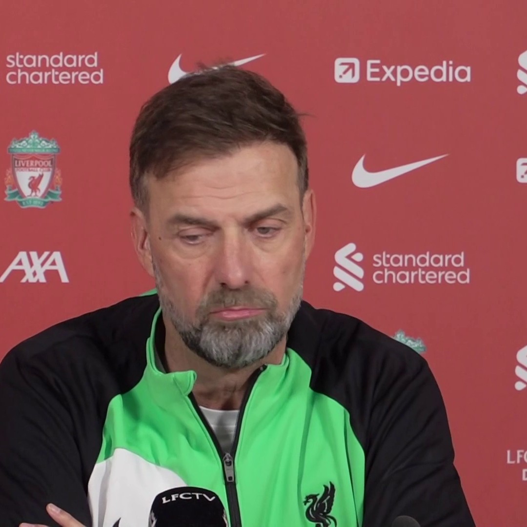 "I didn't even know that they were playing tonight" 🤔 Liverpool boss Jurgen Klopp says he is not interested in when Man City and Arsenal are playing 🙄