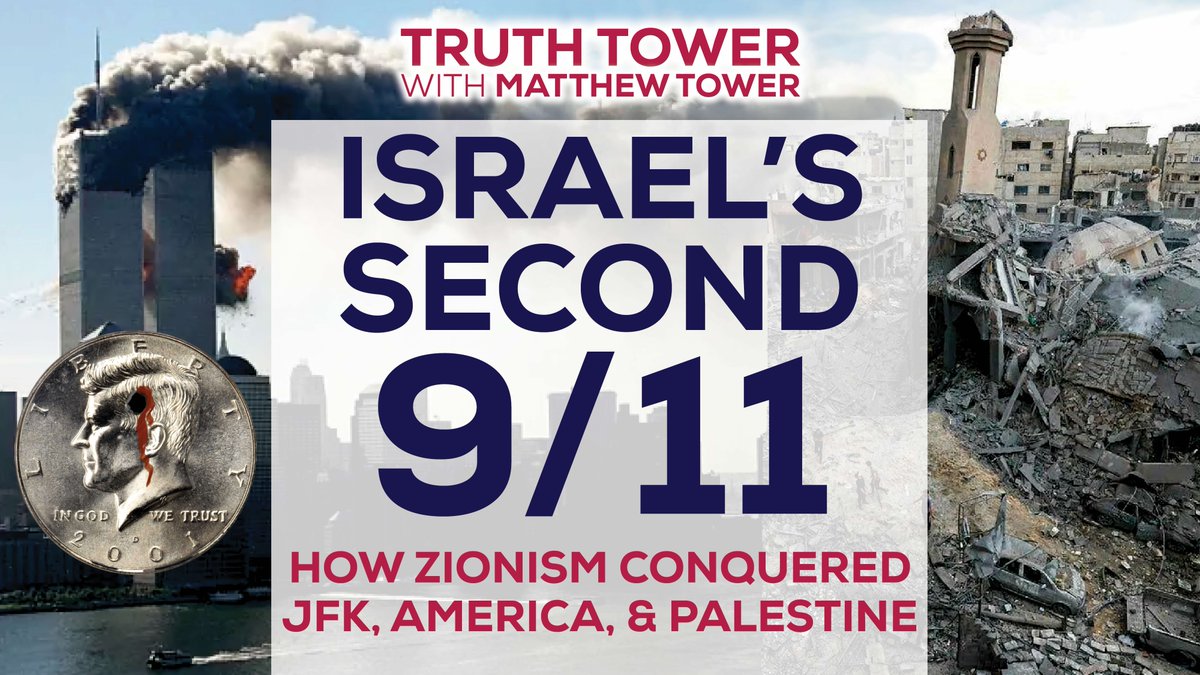 Israel's Second 9/11: How Zionism Conquered JFK, America, and Palestine Please repost🔁and like❤️ 7:13 Kennedy Peace versus Israeli Conquest 44:10 Israel's Operation Cyanide and Plans for a Nuclear Attack on Egypt 1:03:44 Israel's First 9/11 and the War of Terror 1:31:04 Do We Live in a Democracy? 1:53:17 Israel's Puppet Show 1:54:19 Israel's Second 9/11 & the Israeli/U.S. Genocide in Gaza