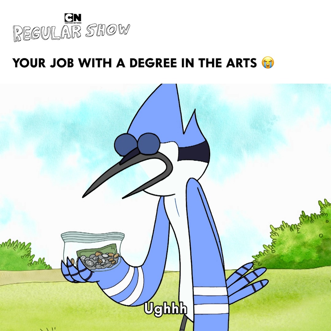 *Googles how to put ziplock bags of cash in a fund* 🙃💸🏦 #CartoonNetwork #RegularShow #Mordecai #Rigby #Finances #FinancialResponsibility #401k #Payday #corporatejobs #corporate #corporatememes #artjobs #artstudent #artdegree #artist #artistlife #corporatelife