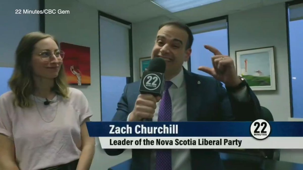 Nova Scotia politics summed up in a 22 Minutes segment.