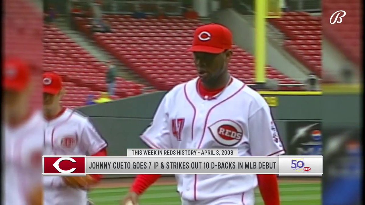 16 Years Ago on this day: 22-year-old Johnny Cueto made his MLB debut! ❤️ #Reds